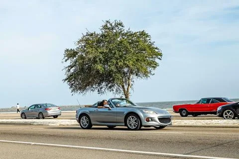 2013 Mazda MX-5 Miata Grand Touring Convertible 스톡 사진