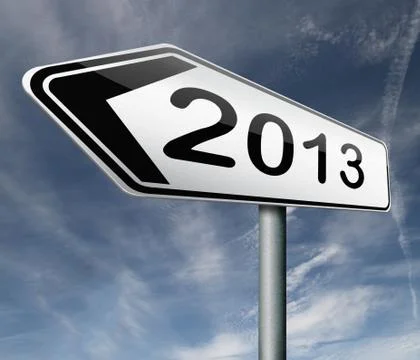 2013 new year Illustrazione stock
