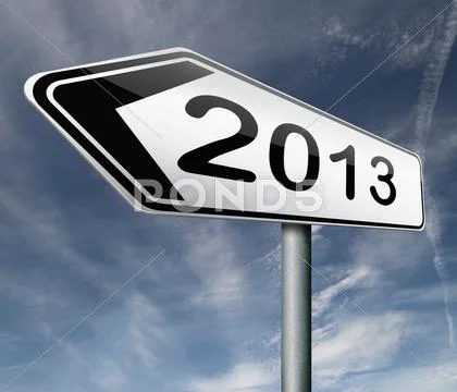 2013 new year Stock Illustration