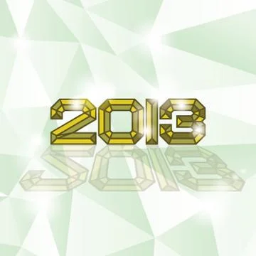 2013 new year Stock Illustration