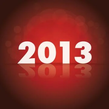 2013 theme Stock Illustration