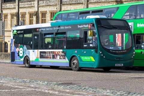 A 2013 Wrightbus Streetlite DF. Foto stock