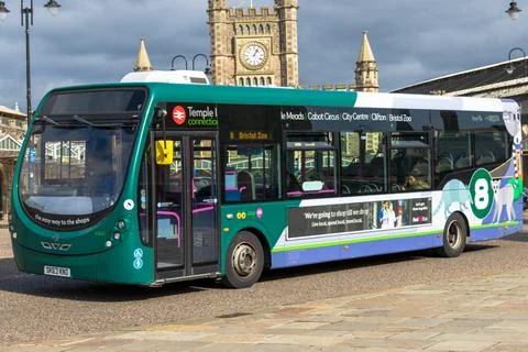 A 2013 Wrightbus Streetlite DF. Stock Photos