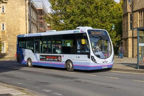 A 2013 Wrightbus Streetlite DF. Stock Photos