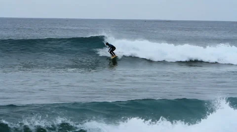 2014 atlantic surfer 库存影片 35786795