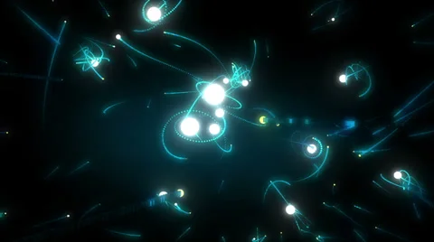 2014 birth of gravity particles Video stock 32510032