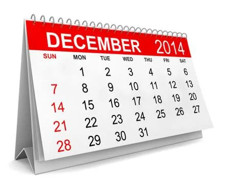 2014 calendar Stock Illustration