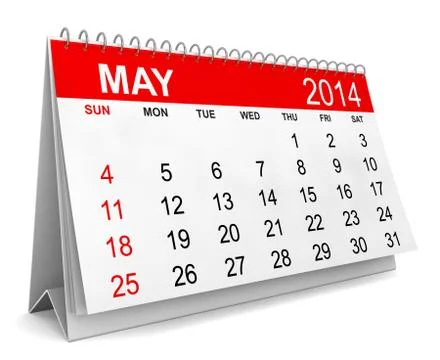 2014 calendar Stock Illustration