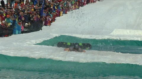 2014 CB Slush Huck Video stock 38606455