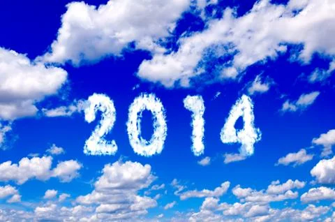 2014 clouds Stock Photos