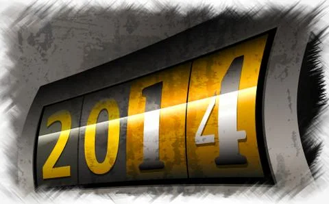 2014 Stock Illustration