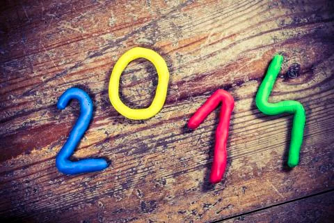 2014 new year Stock Photos