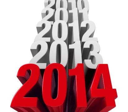 2014 is now Stock Illustration