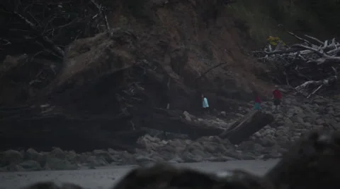 2014 Oregon Coast Vid-077 Stock Footage 40955243
