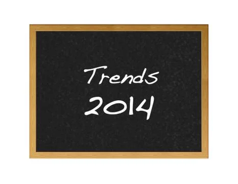 2014 trends. Stock Illustration