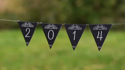 2014 Year Titles 3 Stock Footage 32156318