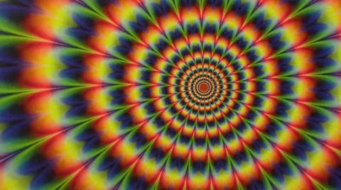 2014:.Psychedelic Hypnosis Example Looks Like Lots Of Drugs 库存照片