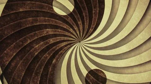 2014:.Three-Dimensional Image With Brown And White Colors Rotating 스톡 사진