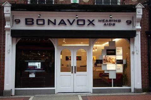 2015-11-23 Dublin Ireland-This shop is the source of Bonos name. Already earl Stock Photos