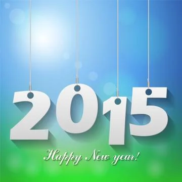 2015 background Stock Illustration