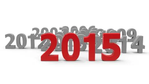 2015 come Stock Illustration