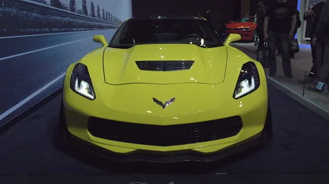2015 Corvette Z06 Stock Footage 47574600