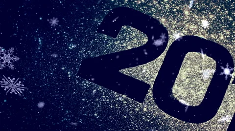 2015 with exploding fireworks Stock Footage 44693948