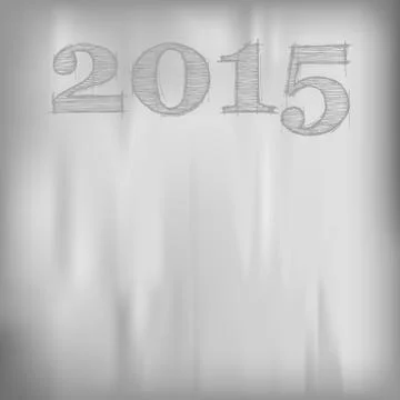 2015 gray background Stock Illustration
