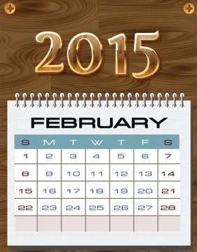 2015 happy new year Stock Illustration
