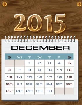 2015 happy new year Stock Illustration