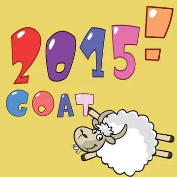 2015 happy new year Stock Illustration