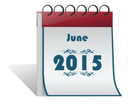 2015 happy new year Stock Illustration