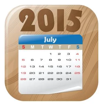 2015 happy new year Stock Illustration