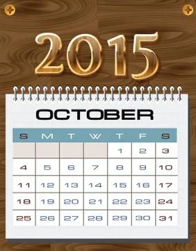2015 happy new year Stock Illustration