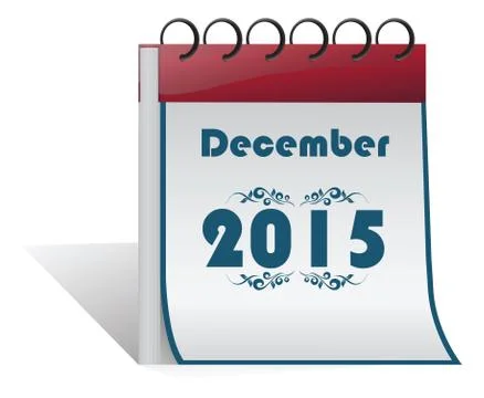 2015 happy new year Stock Illustration