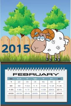 2015 happy new year Stock Illustration