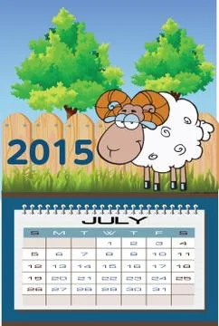 2015 happy new year Stock Illustration