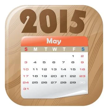 2015 happy new year Stock Illustration