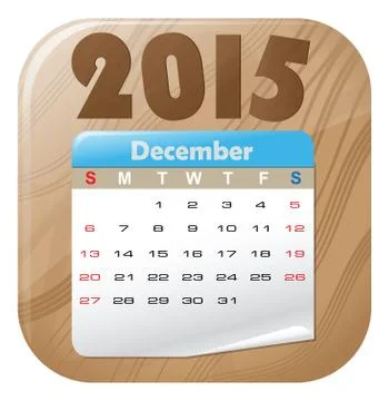 2015 happy new year Stock Illustration