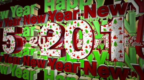 2015 new year 動画素材 44147153