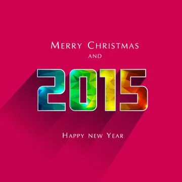 2015 new year Stock Illustration