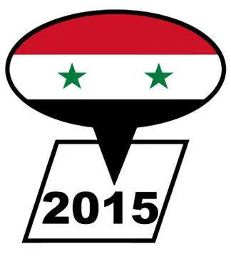 2015 syria Stock Illustration