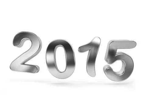 2015 text Stock Illustration