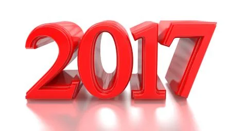 2016-2017 change represents the new year 2017 Stock Illustration