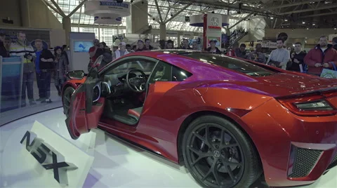 2016 Acura NSX Stock Footage 47579074