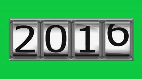 2016 on billboard Stock Footage 33667243