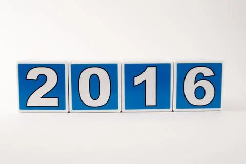 2016 Child's Building Block Stock Illustration