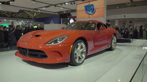 2016 Dodge Viper Stock Footage 47580239