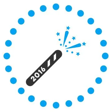 2016 Firecracker Icon Illustrazione stock