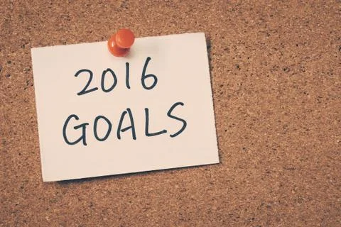 2016 goals Stock Photos